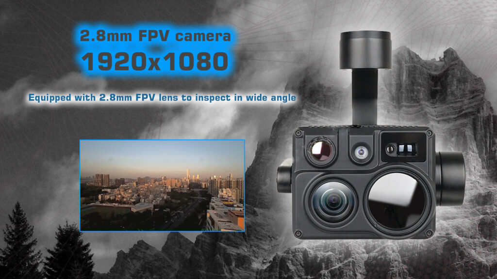 H30n gimbal fpv camera