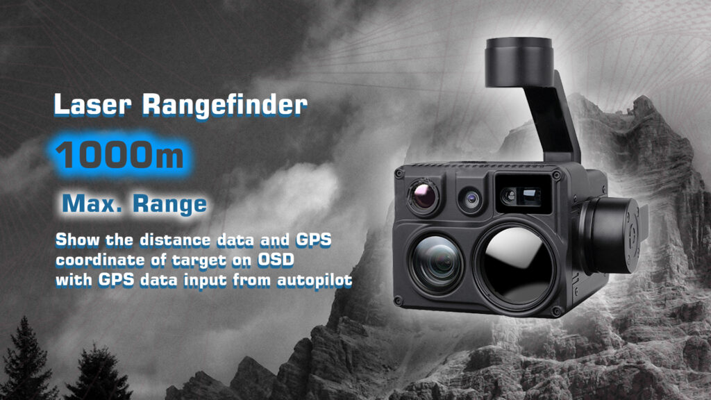 H30n gimbal camera laser rangefinder