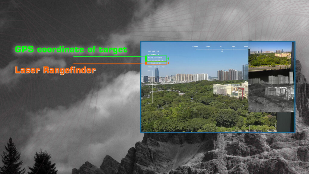 H30n gimbal camera gps coordinate of target