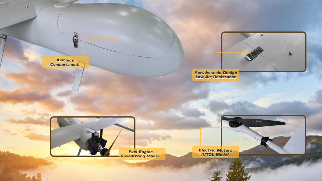 MH440 5 - VTOL Drone - VTOL & Fixed wing Drone - MotioNew - 61