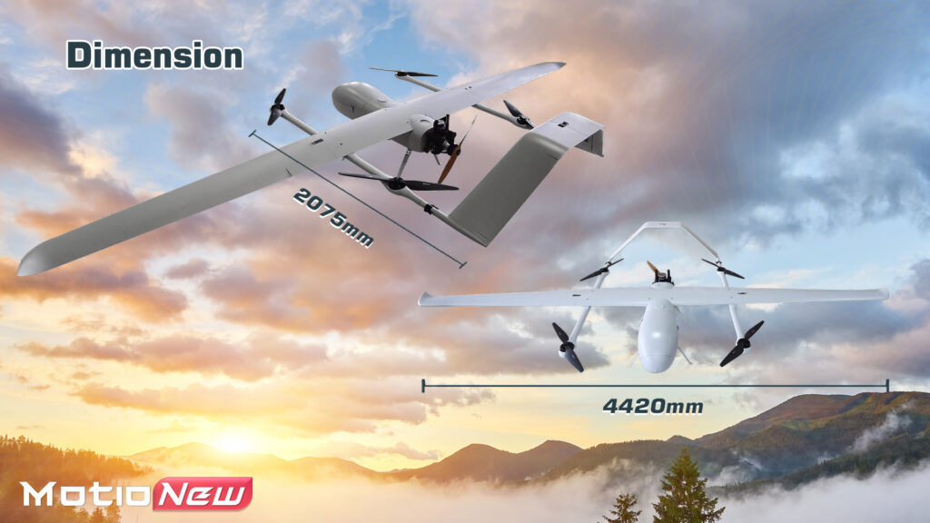MH440 6 - VTOL Drone - VTOL & Fixed wing Drone - MotioNew - 62