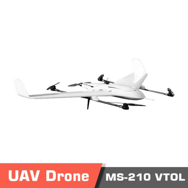 Ms210 3 - ms-210,ms-210 vtol,ms-210 flying wing vtol,flying wing,flying wing vtol drone,long endurance,fixedwing uav,cargo drone,wind resistance,detachable load,mapping drone,detachable payload,surveying drone,fixed-wing uav,heavy lift drone,vertical take-off,vertical landing,redundant sensors,four-axis,eight-propeller rotor,low temperature resistance - motionew - 18
