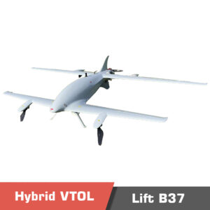 Lift VTOL B37, Hybrid Tandem Wing Heavy Lift, Long Endurance VTOL