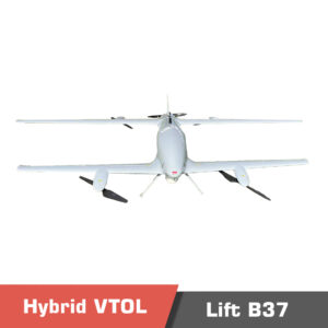 Lift VTOL B37, Hybrid Tandem Wing Heavy Lift, Long Endurance VTOL