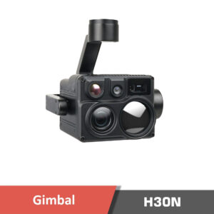 H30N gimbal camera, Dual IR and Dual EO with Laser Rangefinder and AI tracker