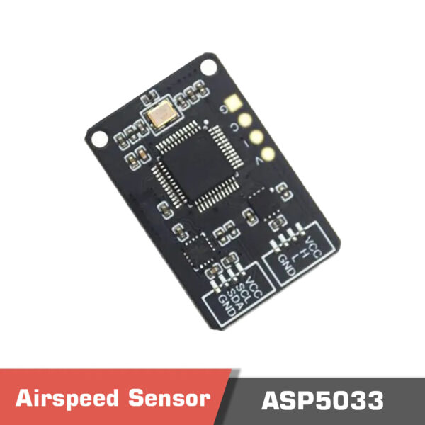 ASP5033.3 - ASP5033,ASP5033 Differential Pressure Sensor,airspeed,Pitot Tube,Airspeed Sensor,Digital CAN Interface Sensor,Dynamic and Static Pressure Sensor,Silicon Pressure Sensor Module,High-Accuracy Differential Pressure Sensor,Pitot Tube Connection Sensor,Flight Control Integration Sensor,Precision Pressure Measurement Module,ASP5033 Sensor for Aerospace,Temperature-Compensated Pressure Sensor,DroneCAN Airspeed,DroneCAN Compass - MotioNew - 5