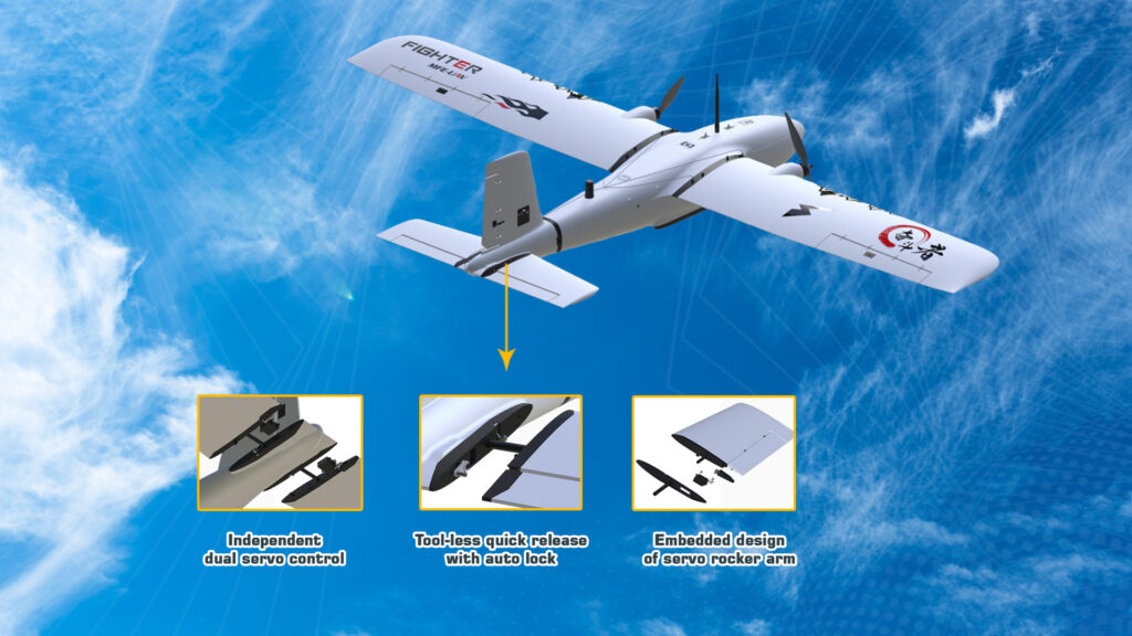 Fighter Hand Throw.5 - VTOL Drone - VTOL & Fixed wing Drone - MotioNew - 27