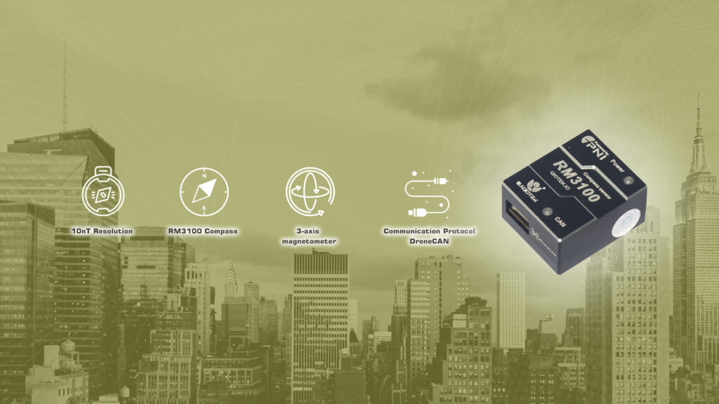 QioTek RM3100.2 - RM3100 ,Magnetic Field Sensor,DroneCAN Module,compass,pixhawk compass,Professional Grade Magnetometer RM3100,Drone Magnetometer Module,High-Resolution Magnetometer Sensor,Magnetometer for Drone Navigation,PNI Magneto-Inductive Technology,Precision Magnetic Field Measurement,DroneCAN Magnetometer Module,Drone Magnetic Field Sensor,High-Accuracy Orientation Sensor,RM3100 Magnetometer for Drones,DronCAN - MotioNew - 6