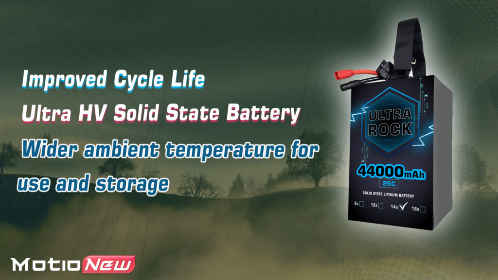 44000 14s.3 - Ultra Rock Ultra HV Semi Solid-State Battery,Ultra HV Semi Solid-State Battery,14S 44000mAh high voltage LiPo Battery,14S 44000mAh HV LiPo Battery,Solid-state LiPo battery,lipo battery,drone battery,14s battery,high energy density battery,UAV,drone,vtol - MotioNew - 5
