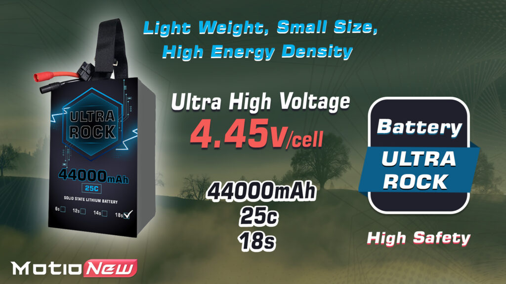 Ultra rock ultra hv semi solid-state battery