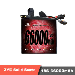 ZYE Power Ultra HV battery 18s 66000mAh-Semi Solid-State Battery