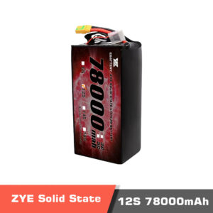 ZYE Power Ultra HV Semi Solid-State Battery, 12s 78000mAh