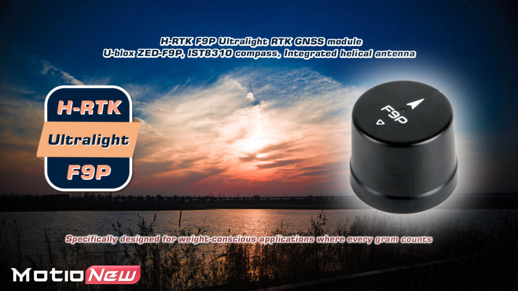 H-rtk f9p ultralight rtk gnss module and compass