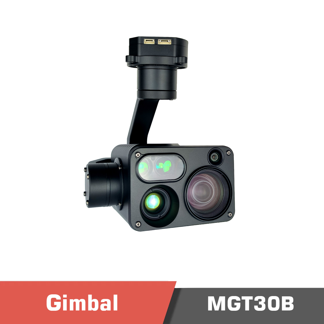 MGT30B temp1 - MGT30A Gimbal Camera,Ethernet,Laser range finder,30X Optical Zoom,Professional 3-axis High-precise FOC Program,HDMI,3-Axis Stabilizer,Lightweight Gimbal Camera,UAV UGV USV RC Planes,Small Gimbal Camera,S.Bus / UART / UDP Control Signal Input Ports,S.Bus Control Signal Output Port,AI Smart Identify Tracking,High-precise FOC Program - MotioNew - 1