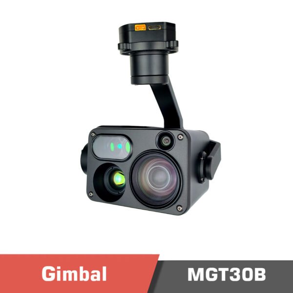 Mgt30b temp3 - mgt30b gimbal camera,ethernet,laser range finder,30x optical zoom,professional 3-axis high-precise foc program,hdmi,ai smart identify tracking,3-axis stabilizer,lightweight gimbal camera,uav ugv usv rc planes,small gimbal camera,s. Bus / uart / udp control signal input ports,s. Bus control signal output port,high-precise foc program - motionew - 5