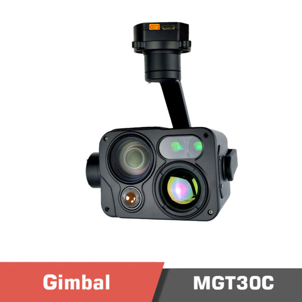 Mgt30c temp3 - mgt30c gimbal camera,ethernet,laser range finder,30x optical zoom,professional 3-axis high-precise foc program,hdmi,ai smart identify tracking,lightweight gimbal camera,uav ugv usv rc planes,small gimbal camera,s. Bus / uart / udp control signal input ports,s. Bus control signal output port,3-axis stabilizer,high-precise foc program,dual eo sensor,three-axis stabilization - motionew - 5