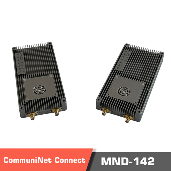 communiNet Connect MND 142temp.12 - CommuniNet MND-142, transmission system, dual-link transmission system, remote control, data transmission, short distance, 1400MHz frequency band, Industrial grade, NLOS data transmission, for UAV and robot, Multi indicators, telemetry, dual link transmission system, data link, radio RC, 2W transmission power, 33dbm transmission power, 2W datalink, 33dbm datalink - MotioNew - 11