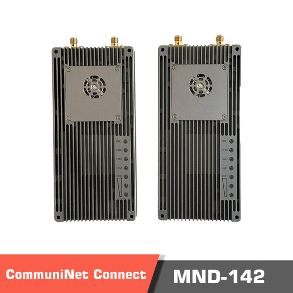 Communinet connect mnd 142temp. 6 - communinet mnd-142, transmission system, dual-link transmission system, remote control, data transmission, short distance, 1400mhz frequency band, industrial grade, nlos data transmission, for uav and robot, multi indicators, telemetry, dual link transmission system, data link, radio rc, 2w transmission power, 33dbm transmission power, 2w datalink, 33dbm datalink - motionew - 8