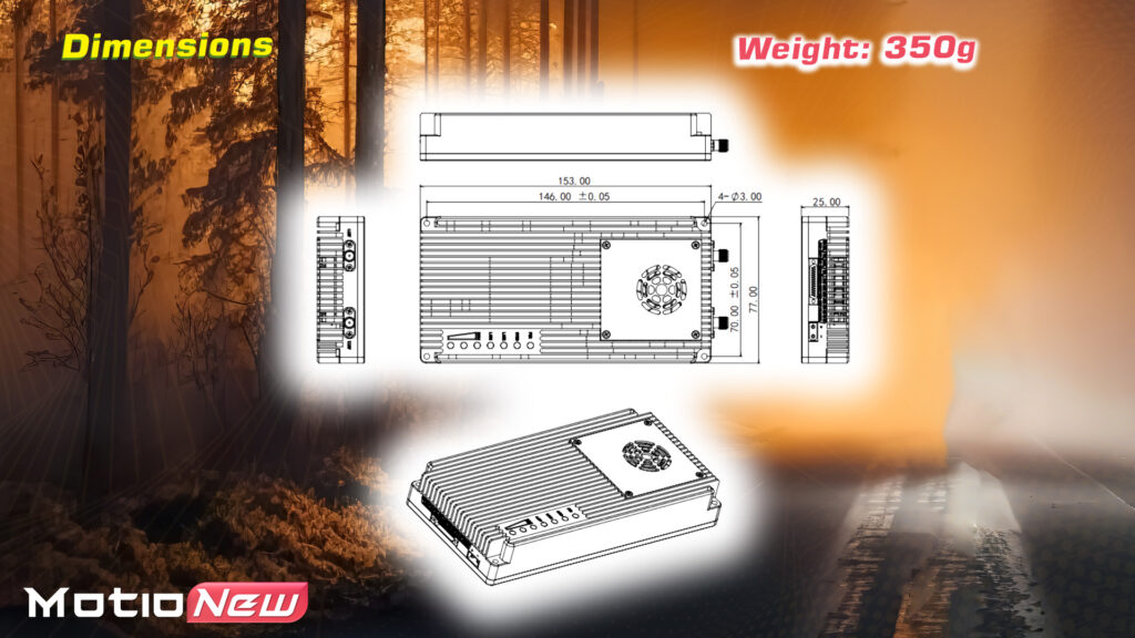 Communinet connect mnd 145. 10 - communinet mnd-145, transmission system, dual-link transmission system, remote control, data transmission, short distance, 1400mhz frequency band, industrial grade, nlos data transmission, for uav and robot, multi indicators, telemetry, dual link transmission system, data link, radio rc, 5w transmission power, 37dbm transmission power, 5w datalink, 37dbm datalink - motionew - 14