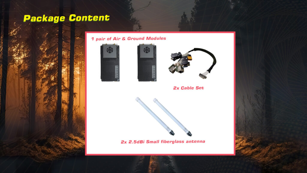 communiNet Connect MND 148.9 - CommuniNet MND-148, transmission system, dual-link transmission system, remote control, data transmission, short distance, 1400MHz frequency band, Industrial grade, NLOS data transmission, for UAV and robot, Multi indicators, telemetry, dual link transmission system, data link, radio RC, 8W transmission power, 39dbm transmission power, 8W datalink, 39dbm datalink - MotioNew - 13