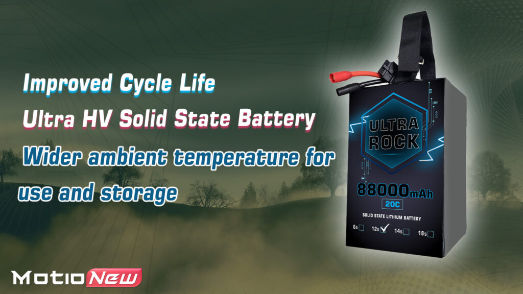 Improved cycle life of battery 12s 88000mah