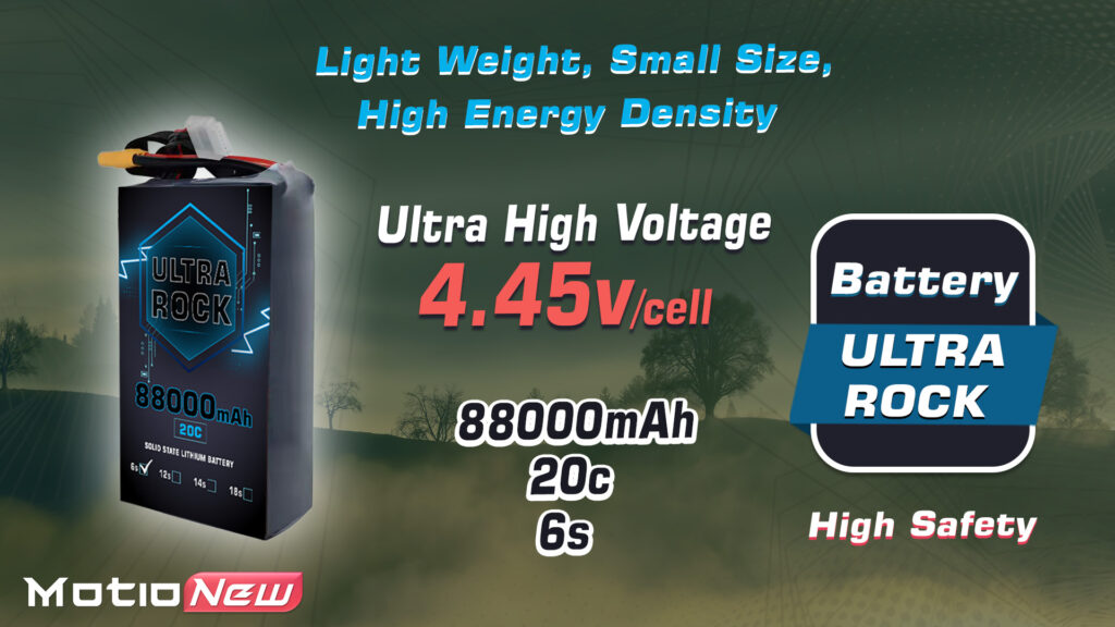 Ultra rock ultra hv semi solid-state battery
