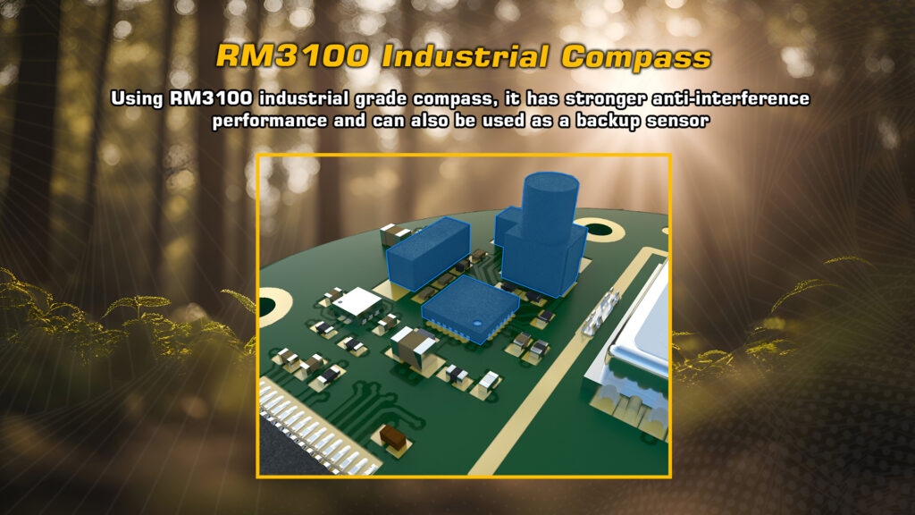 Cuav neo 3x using rm3100 industrial grade compass