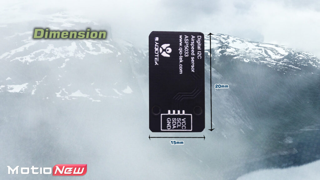 Qiotekasp50337 jadid - asp5033,qiotek asp5033,qiotek asp5033 airspeed module,asp5033 differential pressure sensor,airspeed,pitot tube,silicon pressure sensor module,airspeed module,differential pressure sensor,i2c interface,digital sensor,dynamic pressure,static pressure,airspeed module with pitot tube,dynamic and static pressure sensor,high-accuracy differential pressure sensor,pitot tube connection sensor,flight control integration sensor,precision pressure measurement module,asp5033 sensor for aerospace,temperature-compensated pressure sensor,pitot tube sensor,i2c interface technology - motionew - 10