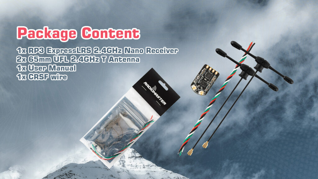 Radiomaster rp3. 6 - radiomaster rp3 v2 - motionew - 15