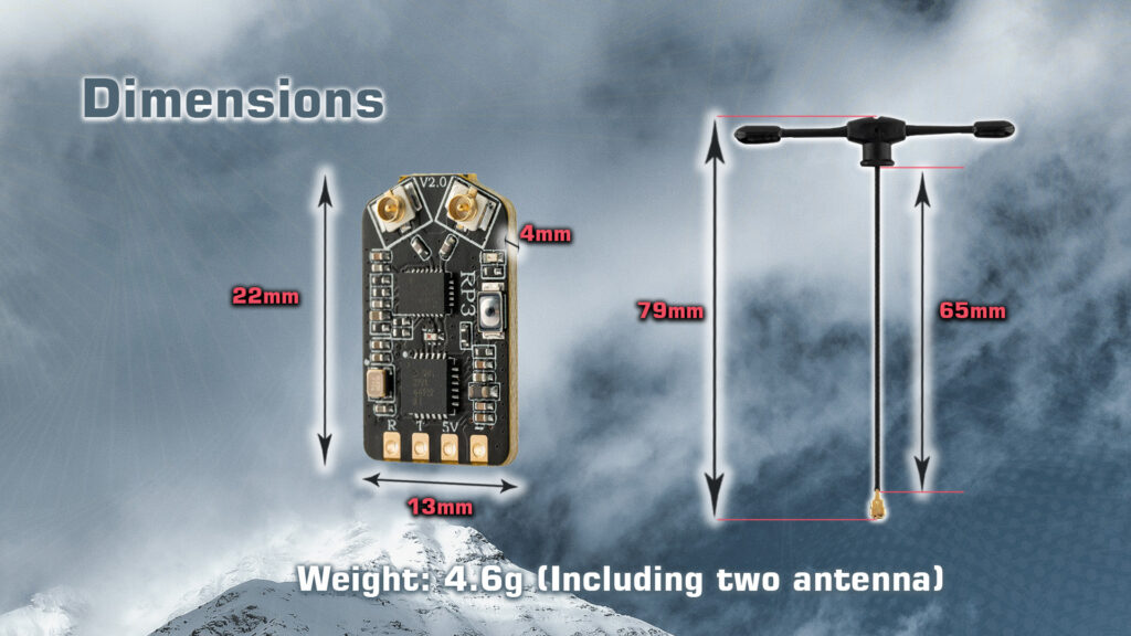 Radiomaster RP3.7 - Ground Control Stations & RC - Ground Control Stations & RC - MotioNew - 12