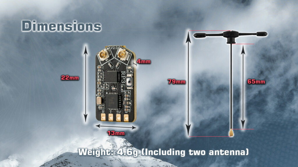 Radiomaster rp3. 7 - radiomaster rp3 v2 - motionew - 16