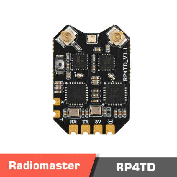 Radiomaster RP4TD.temp5 - RadioMaster RP4TD,2.4GHz RC Control Receiver,ExpressLRS,ELRS,2.4GHz Radio Receiver,Nano receiver,ExpressLRS 2.4GHz receiver,Improved PCB design,Compact receiver,On-board SMT antenna,CRSF bus interface,RC control system upgrade,2.4GHz ISM Band RC Receiver,Heat dissipation capabilities,High-Performance RC Receiver,Impressive Range and Responsiveness Receiver,High refresh rate receiver,Reliable signal reception - MotioNew - 7