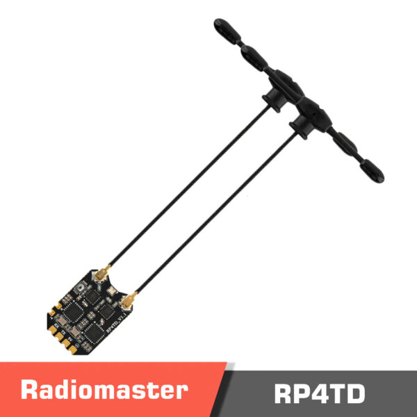Radiomaster RP4TD.temp6 - RadioMaster RP4TD,2.4GHz RC Control Receiver,ExpressLRS,ELRS,2.4GHz Radio Receiver,Nano receiver,ExpressLRS 2.4GHz receiver,Improved PCB design,Compact receiver,On-board SMT antenna,CRSF bus interface,RC control system upgrade,2.4GHz ISM Band RC Receiver,Heat dissipation capabilities,High-Performance RC Receiver,Impressive Range and Responsiveness Receiver,High refresh rate receiver,Reliable signal reception - MotioNew - 8