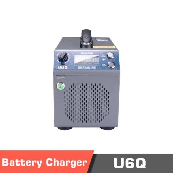 U6q. Temp. 2 - ev-peak u6q,intelligent balance fast charger,intelligent charger,quad channel drone charger,user-friendly drone charger - motionew - 4