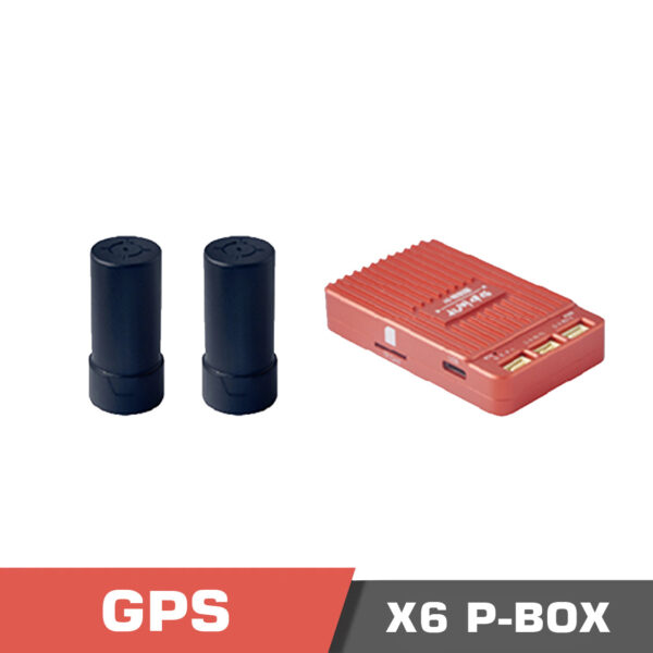 X6 P BOX.temp .2 - X6 P-BOX,X6 P-BOX GNSS Series,GNSS,GPS,pixhawk gps,GNSS tracking module,UAV navigation system,P-Box features,UART and USB interface communication,Dual antenna GNSS module - MotioNew - 4