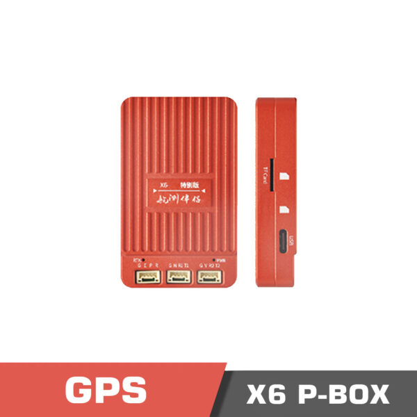 X6 p box. Temp. 3 - x6 p-box,x6 p-box gnss series,gnss,gps,pixhawk gps,gnss tracking module,uav navigation system,p-box features,uart and usb interface communication,dual antenna gnss module - motionew - 5