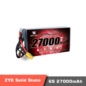 ZYE Power Ultra HV battery 6s 27000mAh-Semi Solid-State Battery