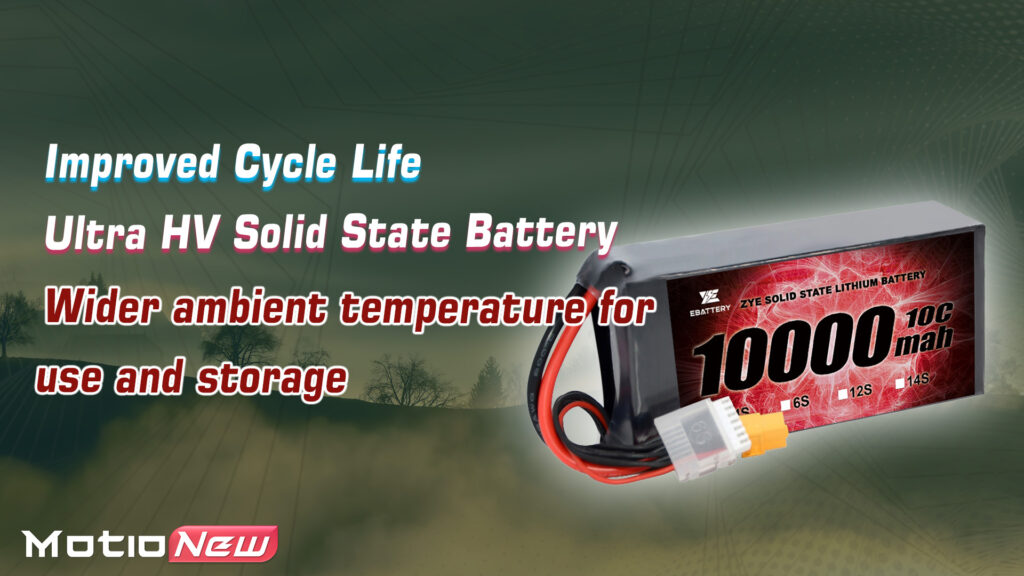 Improved cycle life of battery 4s 10000mah