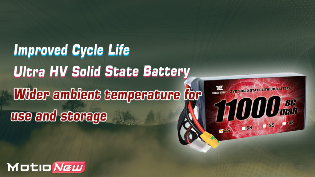 Improved cycle life of battery 4s 11000mah