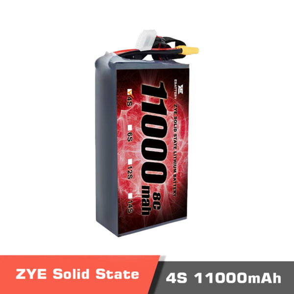 11000 4s.temp .2 - ZYE Power Ultra HV Semi Solid-State Battery,Ultra HV Semi Solid-State Battery,4S 11000mAh high voltage LiPo Battery,4S 11000mAh HV LiPo Battery,Solid-state LiPo battery,lipo battery,drone battery,14s battery,high energy density battery,UAV,drone,vtol,ZYE Power,ZYE power Battery - MotioNew - 3