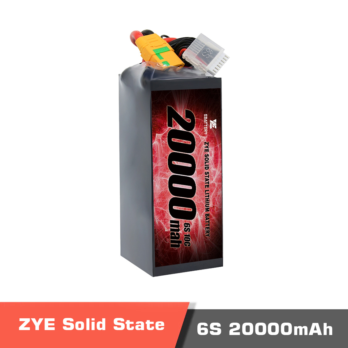 20000 6s.temp .2 - ZYE Power Ultra HV Semi Solid-State Battery,Ultra HV Semi Solid-State Battery,6S 16000mAh high voltage LiPo Battery,6S 16000mAh HV LiPo Battery,Solid-state LiPo battery,lipo battery,drone battery,14s battery,high energy density battery,UAV,drone,vtol,ZYE Power,ZYE power Battery - MotioNew - 2