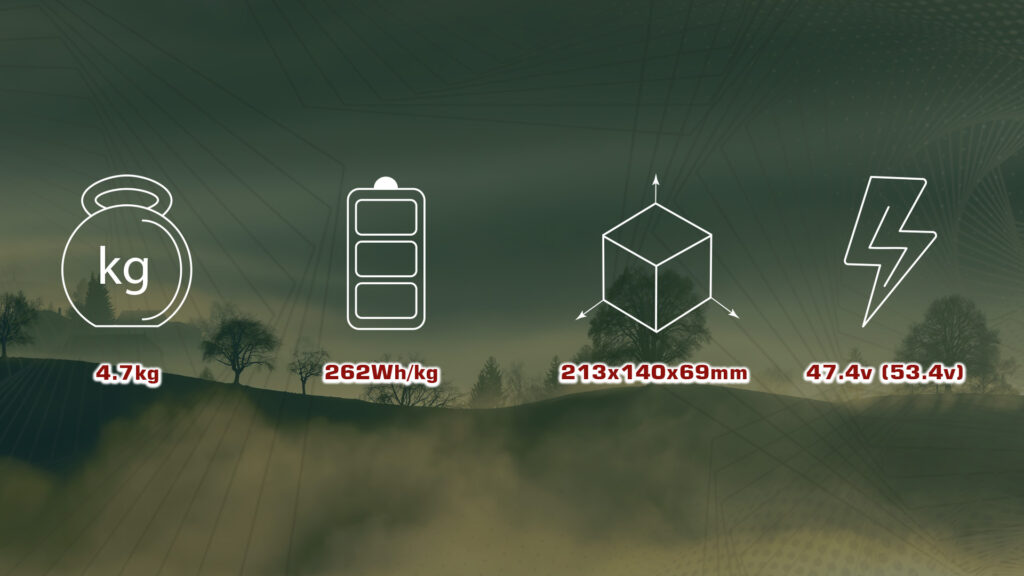 Battery 12s 26000mah general specifications
