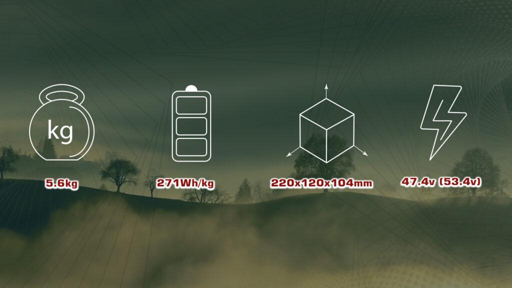 Battery 12s 32000mah general specifications