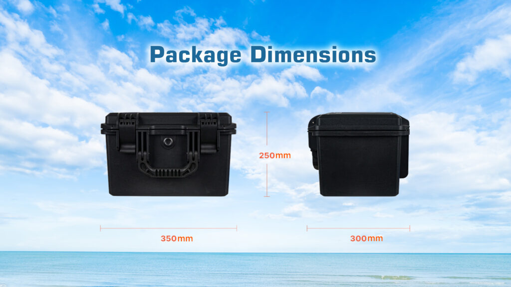 A40tr pro package dimensions