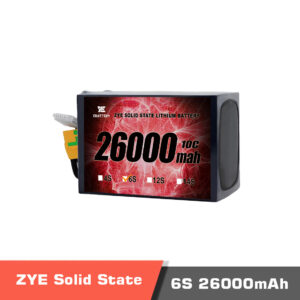ZYE Power Ultra HV Semi Solid-State Battery, 6s 26000mAh