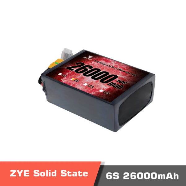 Temp26000 6sjpg. 2jpg - zye power ultra hv semi solid-state battery,ultra hv semi solid-state battery,6s 26000mah high voltage lipo battery,6s 26000mah hv lipo battery,solid-state lipo battery,lipo battery,drone battery,14s battery,high energy density battery,uav,drone,vtol,zye power,zye power battery - motionew - 4