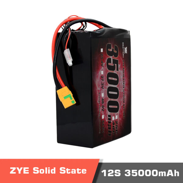 temp35000 12s.1 - ZYE Power Ultra HV Semi Solid-State Battery,Ultra HV Semi Solid-State Battery,12S 35000mAh high voltage LiPo Battery,12S 35000mAh HV LiPo Battery,Solid-state LiPo battery,lipo battery,drone battery,14s battery,high energy density battery,UAV,drone,vtol,ZYE Power,ZYE power Battery - MotioNew - 3