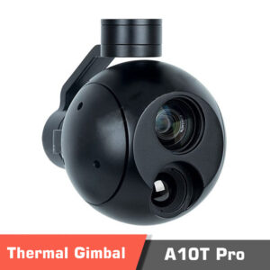 A10T Pro 10X Dual Sensor Light Weight AI Tracking Gimbal Camera