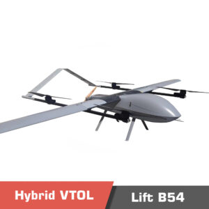 Lift VTOL B54, Heavy Payload double inverted V-tail VTOL