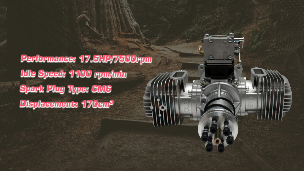 Specifications of DLE170